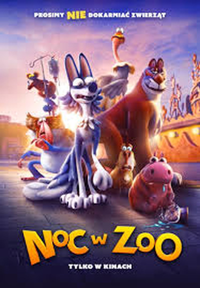 Plakat wydarzenia: Noc w zoo 