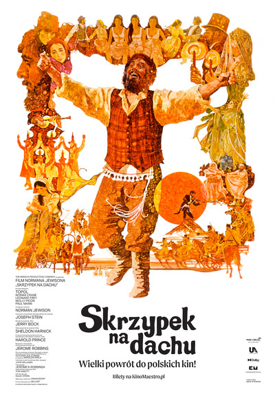 Plakat wydarzenia: Skrzypek na dachu 