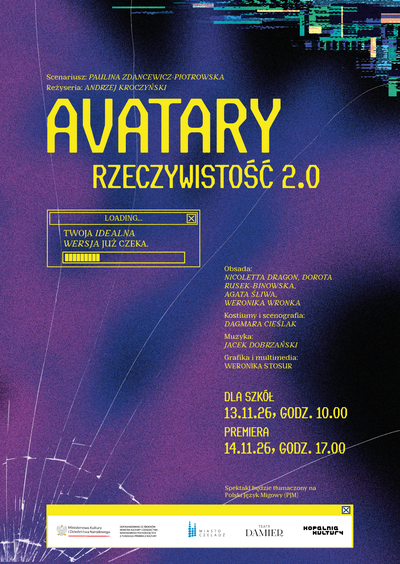Plakat wydarzenia: Avatary Rzeczywistość 2.0 